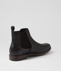 KLERK CF BLACK TUMBLE LEATHER