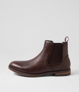 KLERK CF BROWN TUMBLE LEATHER