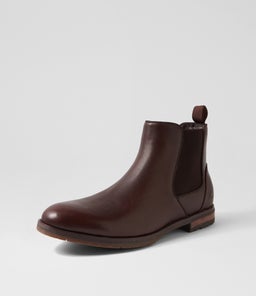 KLERK CF BROWN TUMBLE LEATHER