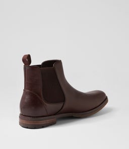 KLERK CF BROWN TUMBLE LEATHER