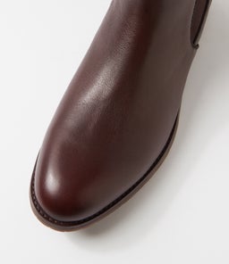 KLERK CF BROWN TUMBLE LEATHER