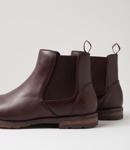 KLERK CF BROWN TUMBLE LEATHER