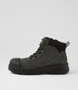 Shogun Dark Grey Nubuck Lace Up Boots Shogun Dark Grey Nubuck Lace Up Boots