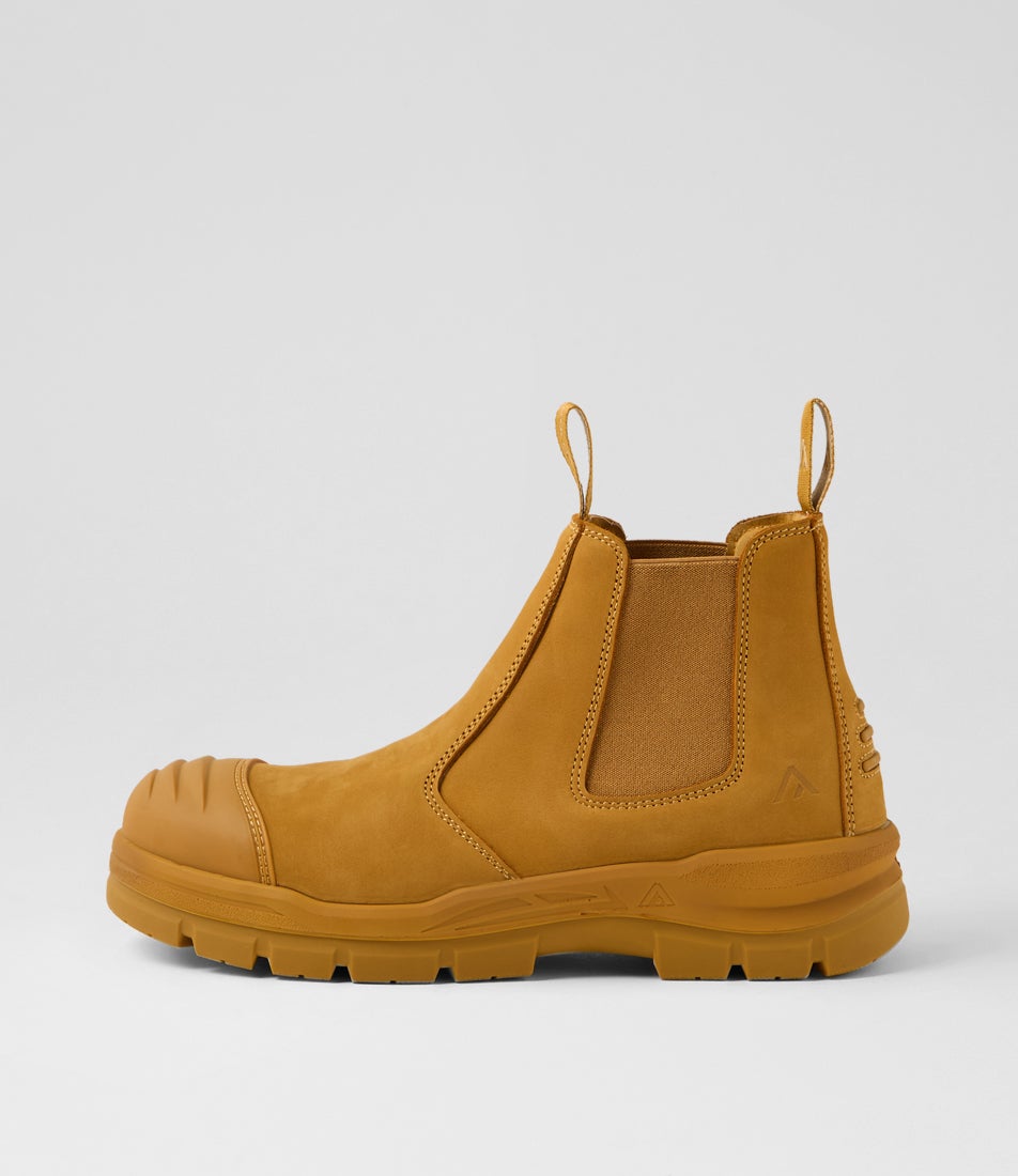 Shopan Wheat Nubuck Chelsea Boots