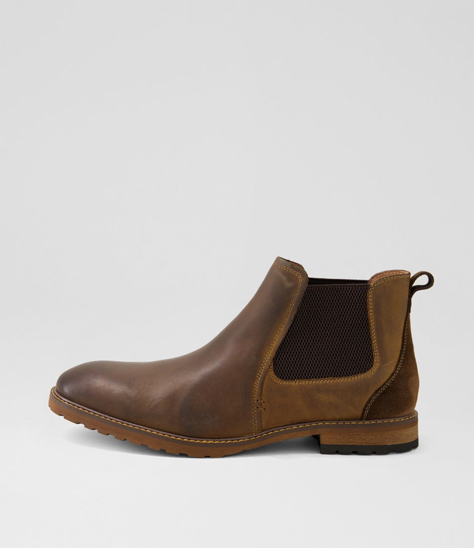Chisel Brown Leather Chelsea Boots Chisel Brown Leather Chelsea Boots