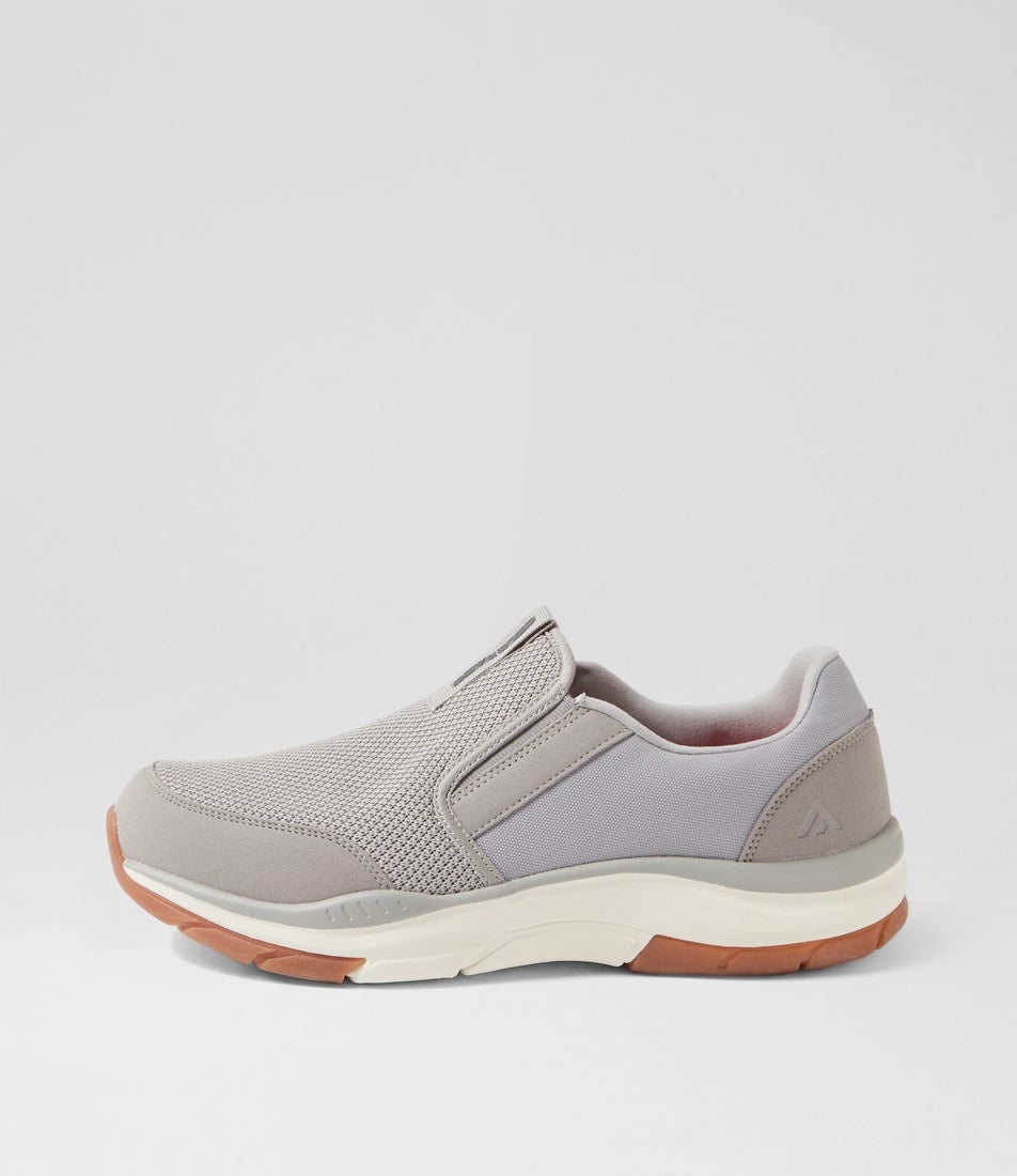 Zake Light Grey Mesh Sneakers Zake Light Grey Mesh Sneakers