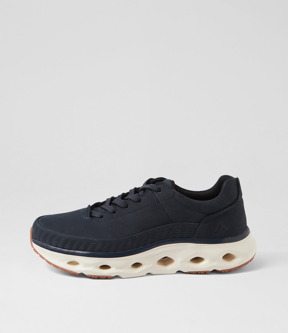 Floa Navy Nubuck Sneakers