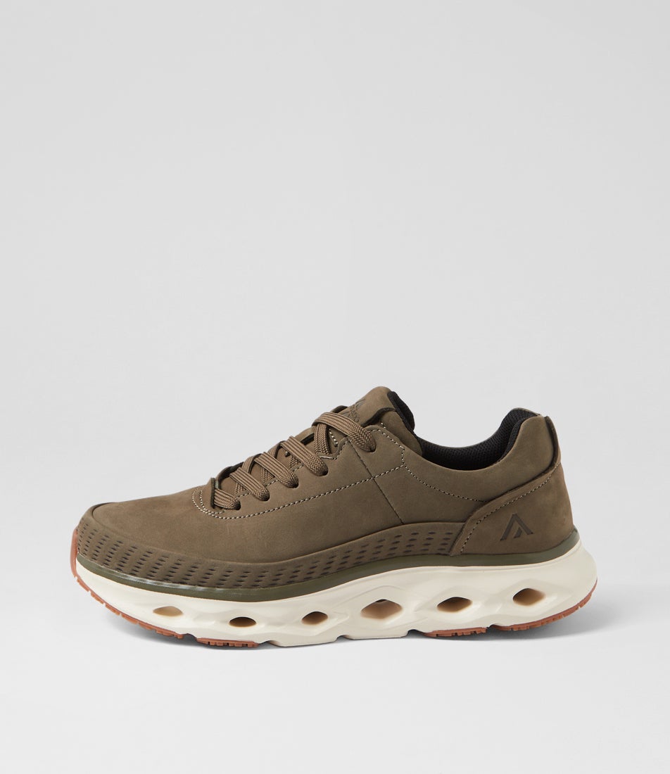 Floa Olive Nubuck Sneakers