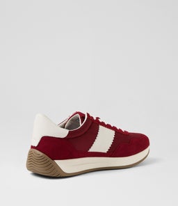 LARNY CF MAROON SUEDE NYLON