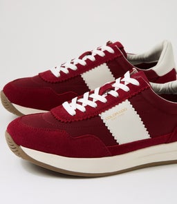 LARNY CF MAROON SUEDE NYLON