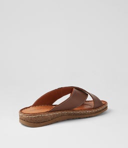 BINDYA CF CHOCOLATE LEATHER