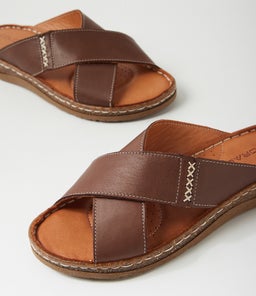 BINDYA CF CHOCOLATE LEATHER