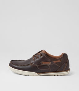 RASHID CF BROWN PULL UP LEATHER