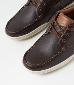 RASHID CF BROWN PULL UP LEATHER