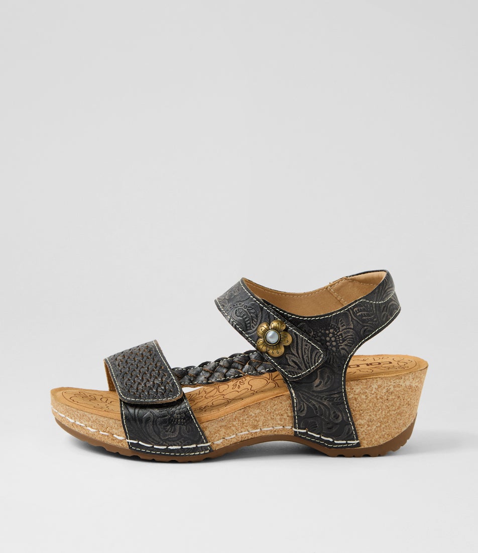 Jade Black Leather Sandals Jade Black Leather Sandals