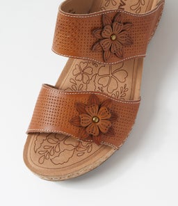 JOIE CF TAN LEATHER