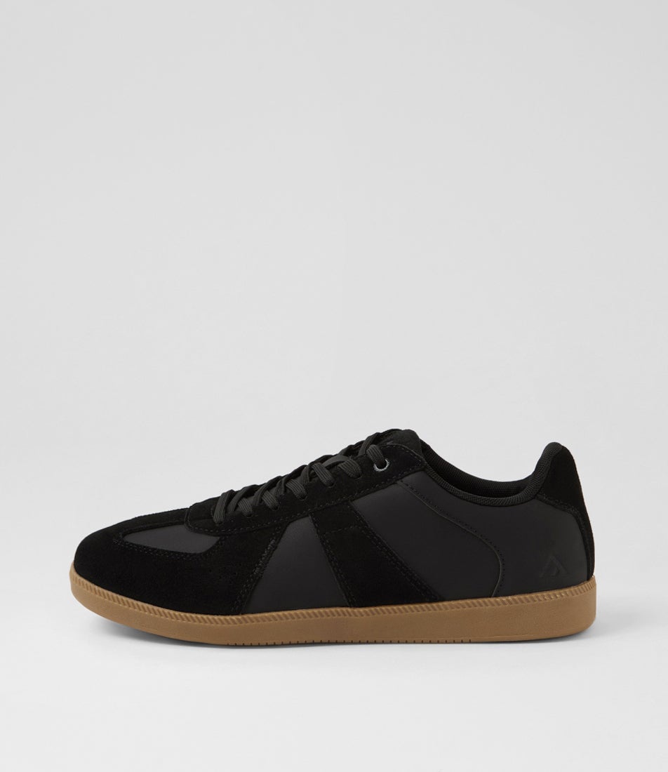 Comrade Black Leather Sneakers Comrade Black Leather Sneakers