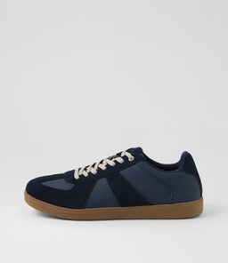 Comrade Navy Leather Sneakers Comrade Navy Leather Sneakers