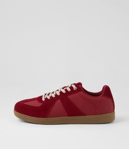Comrade Red Leather Sneakers Comrade Red Leather Sneakers