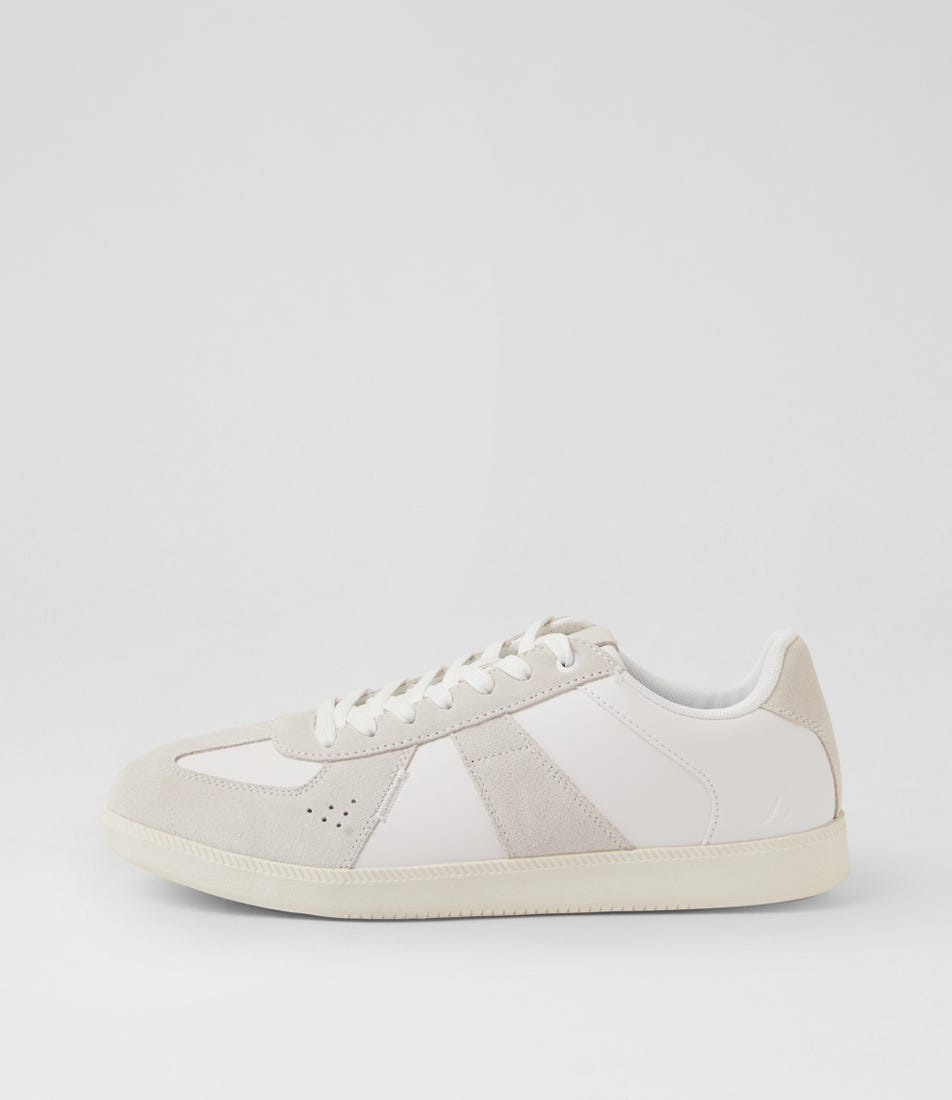 Comrade White Leather Sneakers