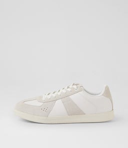 Comrade White Leather Sneakers Comrade White Leather Sneakers