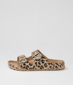 Poolside S Leopard Eva Sandals Poolside S Leopard Eva Sandals