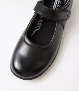 LUNA JNR E CF BLACK LEATHER