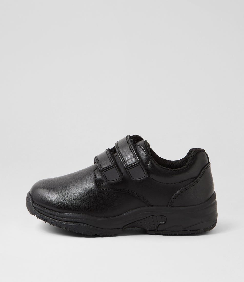 Hybrid Junior E Adj Db Junior Black Leather Flat Shoes Hybrid Junior E Adj Db Junior Black Leather Flat Shoes