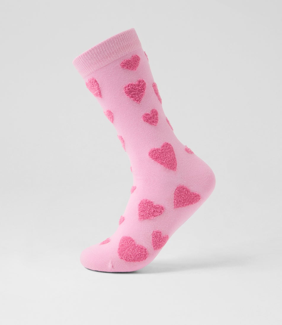 Hearts Multi Cotton Socks