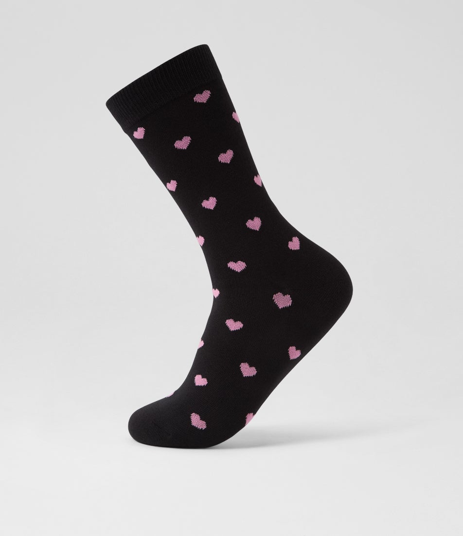 Small Hearts Multi Cotton Socks