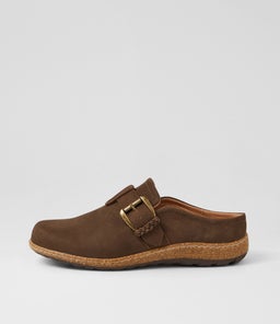 Atwood Dark Brown Leather Flat Shoes Atwood Dark Brown Leather Flat Shoes