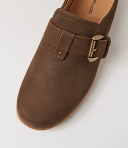 ATWOOD CF DK BROWN NUBUCK