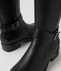 INDIA CF BLACK LEATHER
