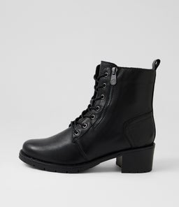 RAVANI CF BLACK LEATHER