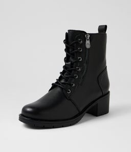 RAVANI CF BLACK LEATHER