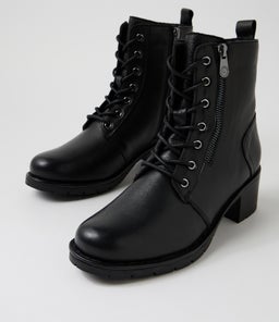 RAVANI CF BLACK LEATHER