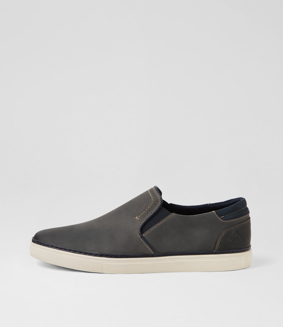 Roant Cement Crazyhorse Leather Sneakers