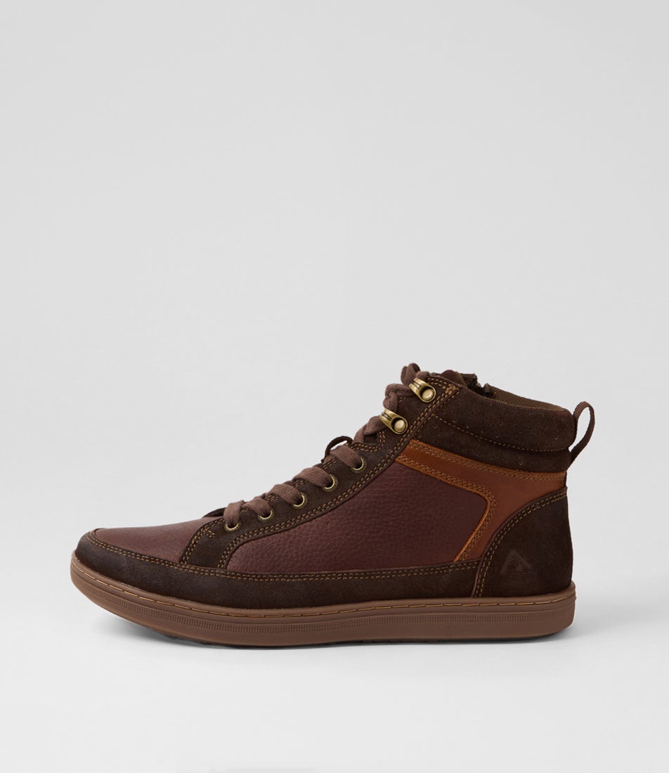 Tango Brown Tumble Leather Lace Up Boots Tango Brown Tumble Leather Lace Up Boots