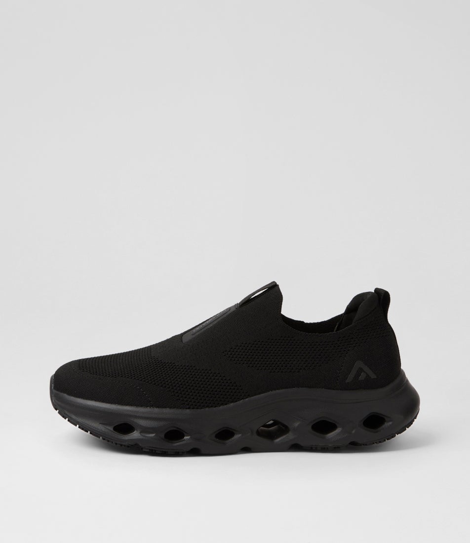 Flosa Black Mesh Sneakers Flosa Black Mesh Sneakers