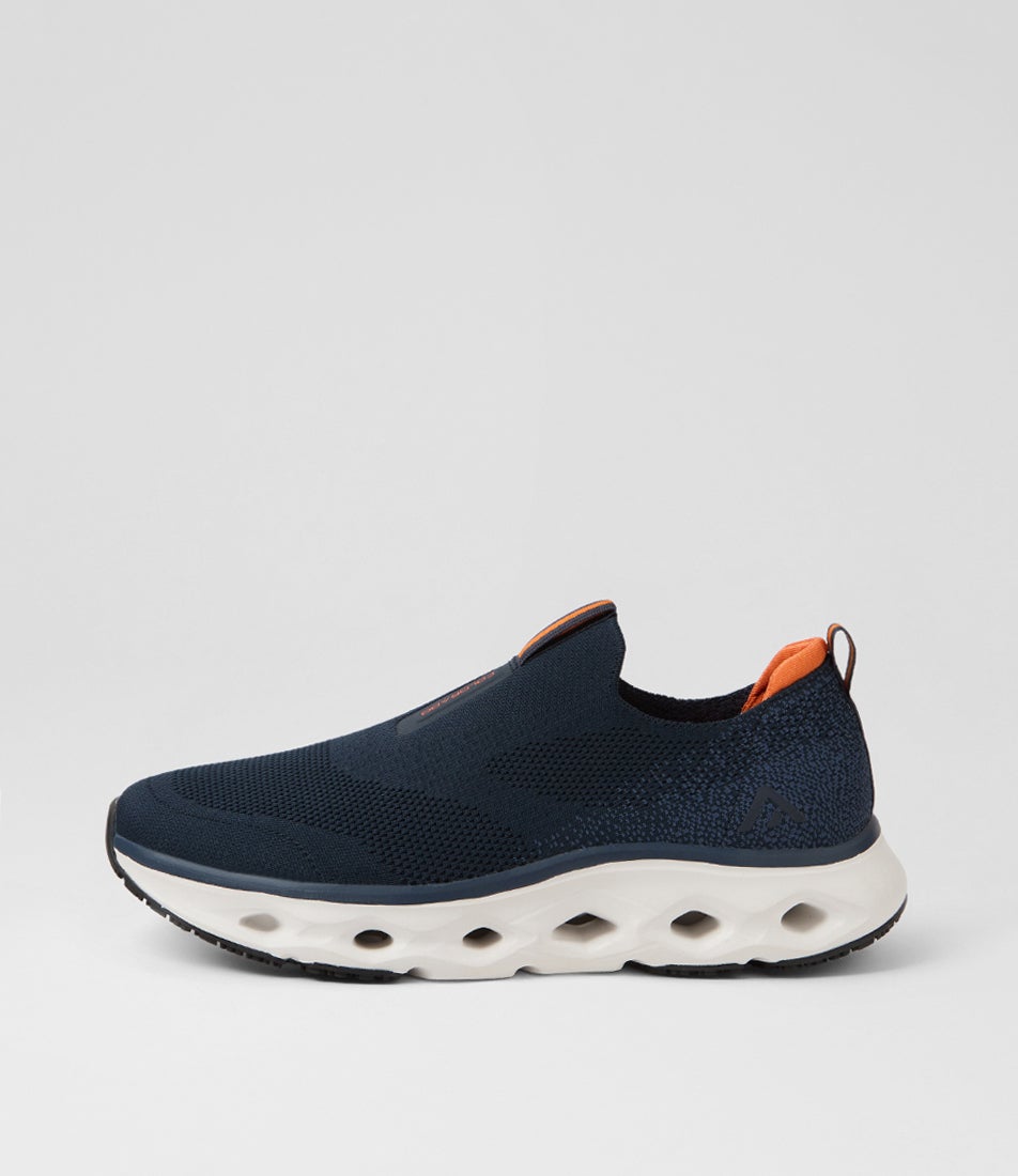 Flosa Navy Mesh Sneakers