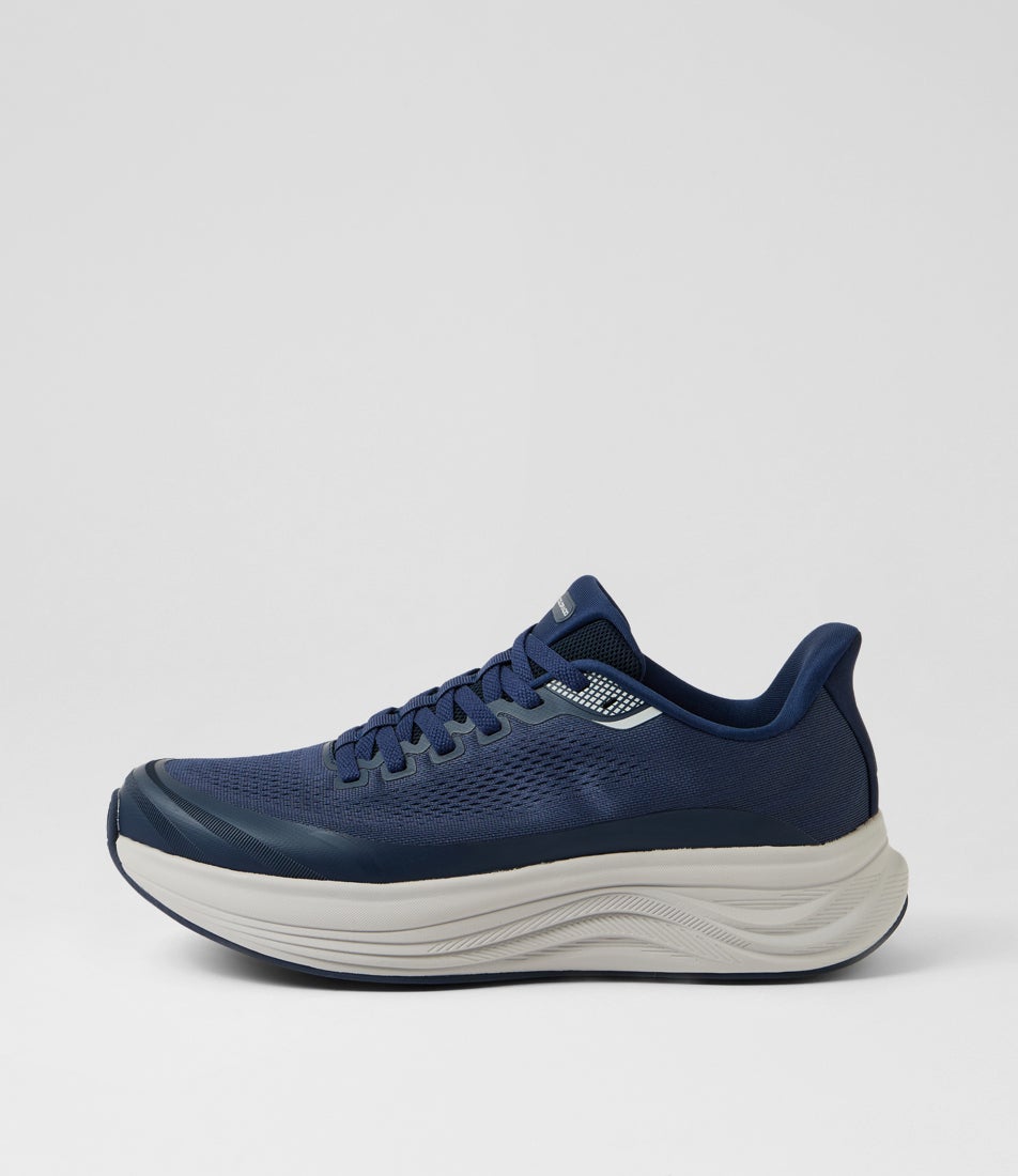 Command Navy Knit Sneakers