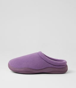 Suzie Mauve Fabric Slippers Suzie Mauve Fabric Slippers