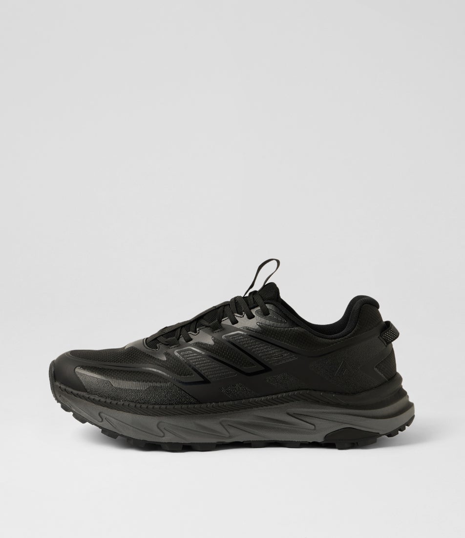 Seeker Black Lace Up Sneakers Seeker Black Lace Up Sneakers
