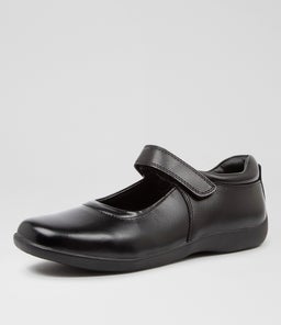 ELISE CK BLACK LEATHER