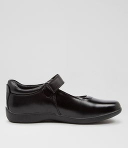 ELISE CK BLACK LEATHER