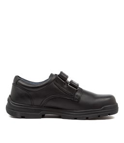 MENTOR JNR E CK BLACK LEATHER