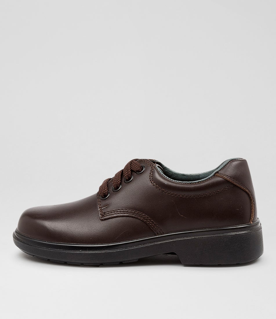 Daytona Youth E Brown Leather Shoes Daytona Youth E Brown Leather Shoes