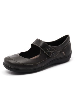 HATTY CHARCOAL LEATHER