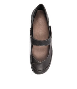 HATTY CHARCOAL LEATHER