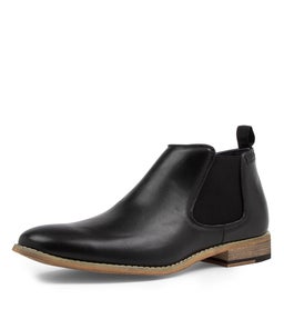 QING BLACK WASHED SOLE SMOOTH
